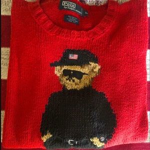 Ralph Lauren Polo Bear Sweater “RARE” Size XL